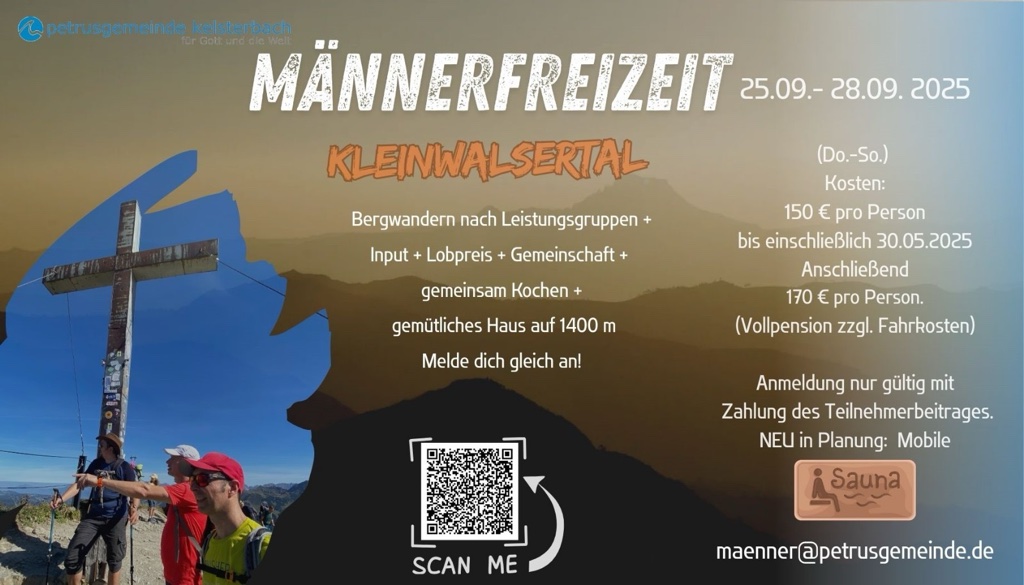 Männerfreizeit 2025
